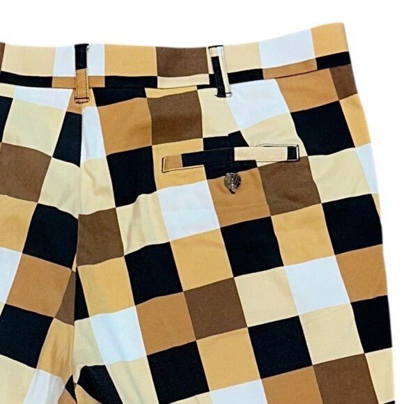 Men's Loudmouth Heritage Checkered Block Golf 11" Shorts Size 40 Casual Preppy - Picture 4 of 9